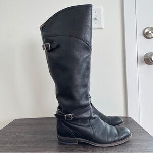 Frye Dorado Black Riding Boots